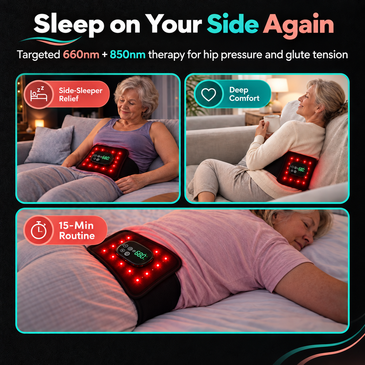 Therliva™ NightHip Therapy Wrap