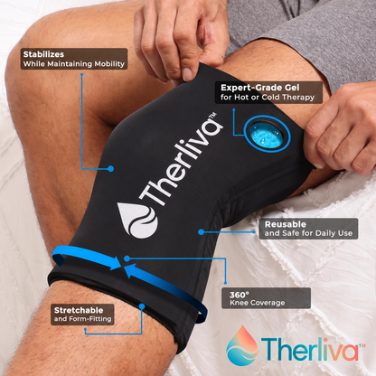 Therliva™ Hot & Cold Knee Compression Sleeve